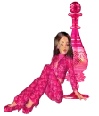 Bottle woman