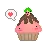 strawberry cupcake