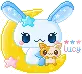 blue bunny