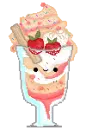 strawberry sherbet