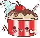 bebe ice cream sundae