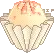 white strawberry cupcake