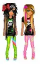 Kool Pink & green dollies
