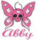 Abby Butterfly Skull