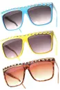 80's flat top sunglasses <3 buy me the yellow one, or all :3