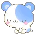 blue hamster