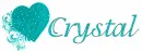 Crystal Blue Heart