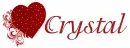 Crystal Red Heart