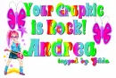 your graphic is Rock!! Andrea
