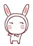 dancing bunny