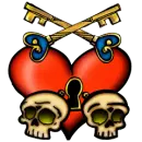 heart with Key