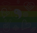 Dark peace sign background..<3