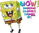 WOW! Amazing graphic thumbs up! (made by me)