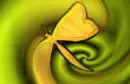 ANIMATED YELLOW DRAGONFLY
