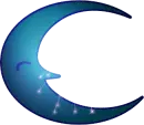 ANIMATED BLUE MOON