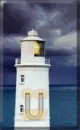 Lighthouse alphabe U