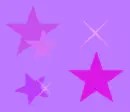 estrellas con fondo lila 