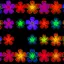 FLORES CON COLORES