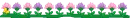 flores con mariposa