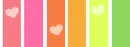 STRIPES W/ HEARTS