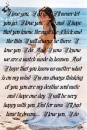 Girl hopes for love