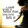 write it