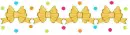 Bow and polka dot divider
