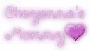 Cheyenne's Mommy (Purple)