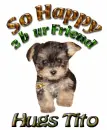 so happy to be ur friend