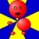 Red Dancing Blob