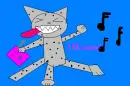 Music kitteh!