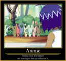 Demotivational, anime