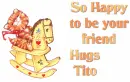 so happy to be ur friend