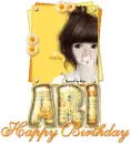 Happy Birthday Ari