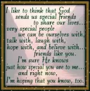 Thank God for FRIENDS