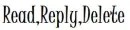 read reply delete