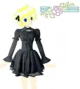 random gothic dress~