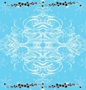 Blue Swirls & Black Stars