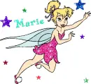 Tinkerbell with stars - Maire
