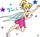 Tinkerbell with stars - Mel