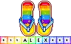 Flip Flops Blinkie -Alex-