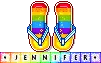 Flip Flops Blinkie -Jennifer-