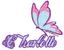 Side Facing Butterfly -Charlotte-
