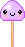 kawaii purple popciscle