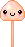 kawaii orange popciscle