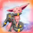 Some umbron and espeon love