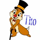 Disney Dale Chipmunk -  Tito