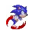 Sonic running