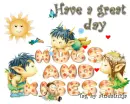 Have a great day-hugs and kisess
