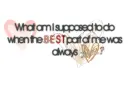 Best part of me
